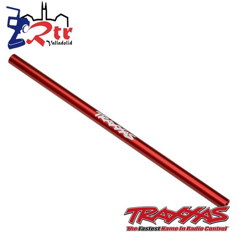 Eje de transmisión central aluminio Rojo TRX6765R