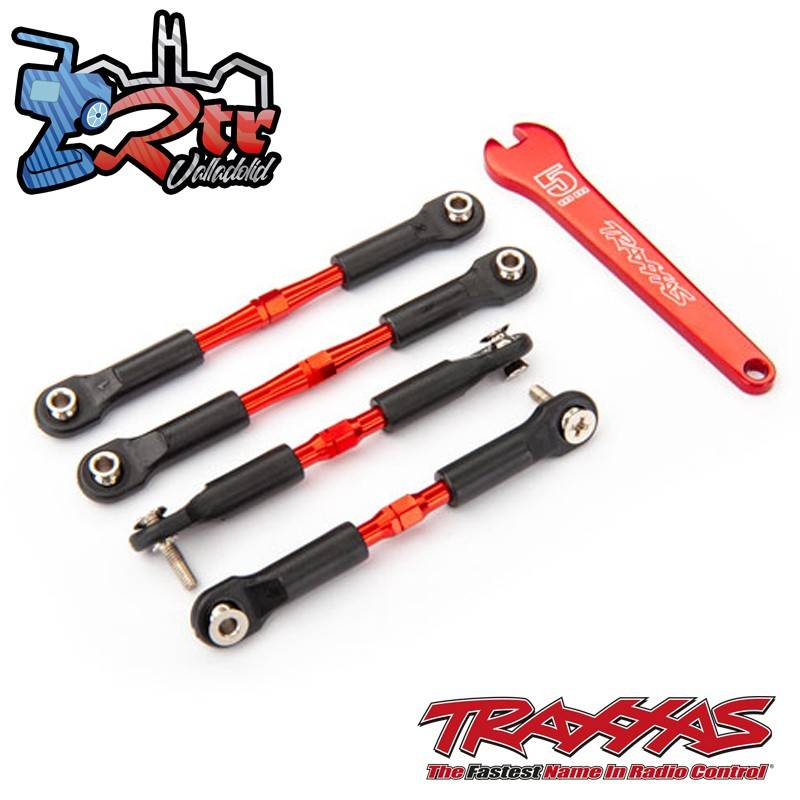 Tensores de aluminio aluminio Rojo Traxxas TRA3741X
