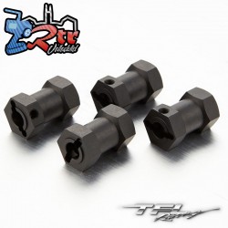 Conector TFL de 20 mm, negro (2 piezas) TC1401-87BK