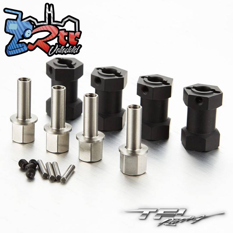Conector TFL de 20 mm, negro (2 piezas) TC1401-87BK