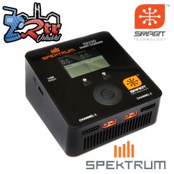 Combo Spektrum SMART LiPo 5000mAh 50C 14.8V 4S x 2 Caja Dura IC5