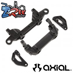 Soportes parachoques / carrocería Chasis Del/Tras Axial SCX10 III AXI231016