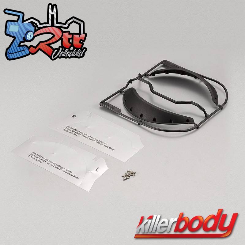 Arcos de las ruedas delanteras Killerbody para neumático LC70 de 3.75 "