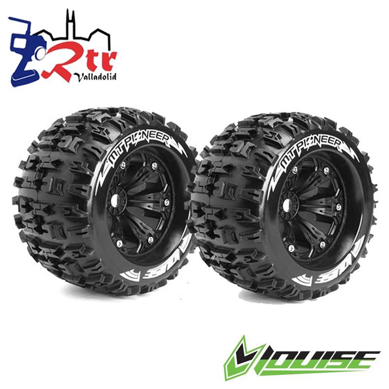 Ruedas 17mm Monster 1/8 Louise MT-PIONEER 1/2 Outset Pegadas Rellenas