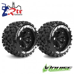 Ruedas 12mm Monster 1/10 Louise MT-UPHILL Para Rodamientos Pegadas Rellenas