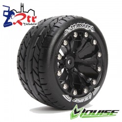 Ruedas 12mm Truggy 1/10 Louise ST-ROCKET 1/2 Outset Pegadas Rellenas