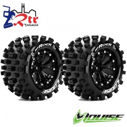 Ruedas 12mm Monster 1/10 Louise MT-ROCK 0 OutsetPegadas Rellenas
