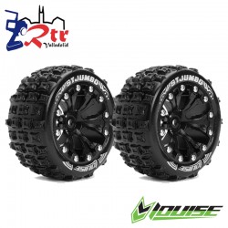 Ruedas 12mm Truggy 1/10 Louise ST-JUMBO 1/2 Outset Pegadas Rellenas