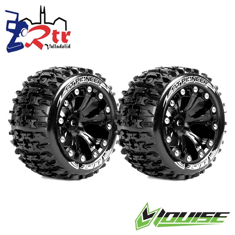 Ruedas 12mm Truggy 1/10 Louise ST-PIONEER 1/2 Outset Pegadas Rellenas