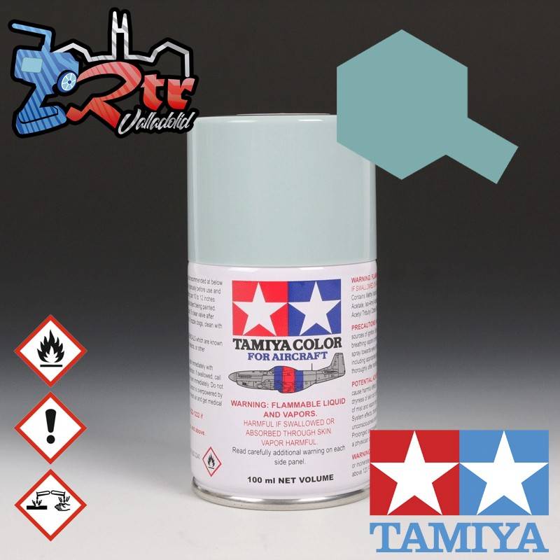 AS-5 Spray Azul Claro(Fuerza Aerea) 100Ml Tamiya Para Aeronaves