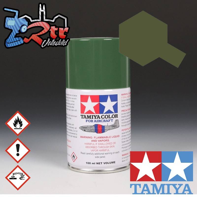 AS-9 Spray Verde Oscuro (Raf) 100Ml Tamiya Para Aeronaves