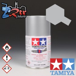 AS-12 Spray Metal Desnudo Plata 100Ml Tamiya Para Aeronaves