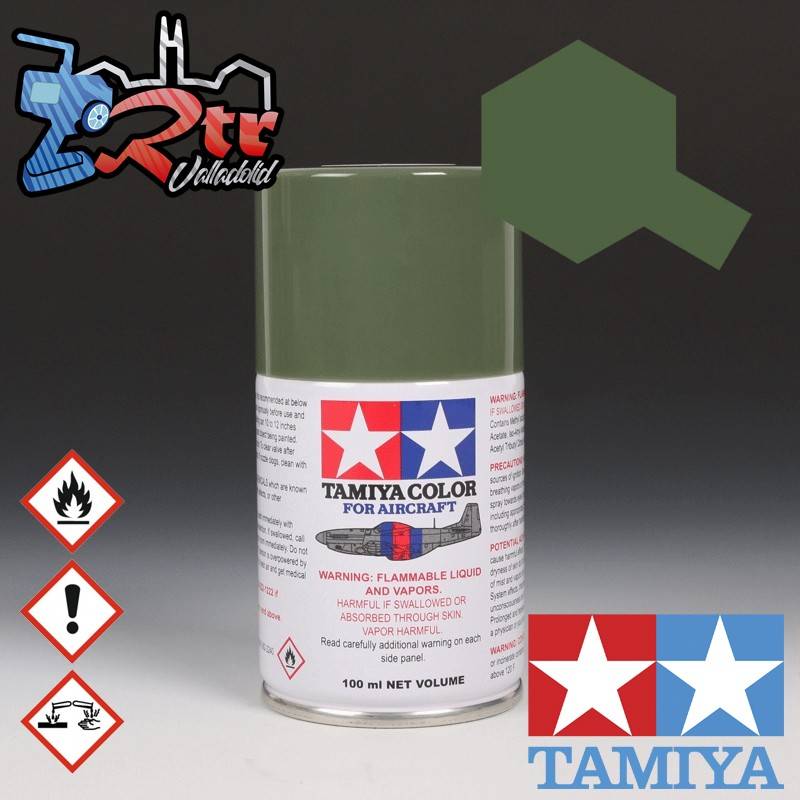 AS-14 Spray Verde Oliva (USAF) 100Ml Tamiya Para Aeronaves