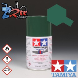 AS-17 Spray Verde Oscuro (IJA) 100Ml Tamiya Para Aeronaves