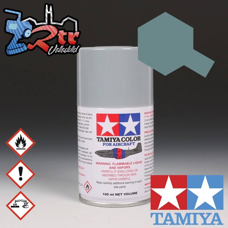 AS-25 Spray Gris Fantasma Oscuro (German Air) 100Ml Tamiya Para Aeronaves