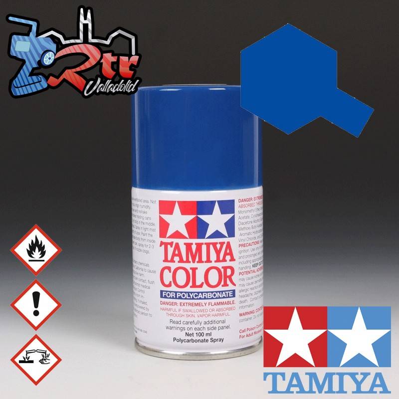 PS-4 Spray Azul 100Ml Tamiya Lexan Policarbonato