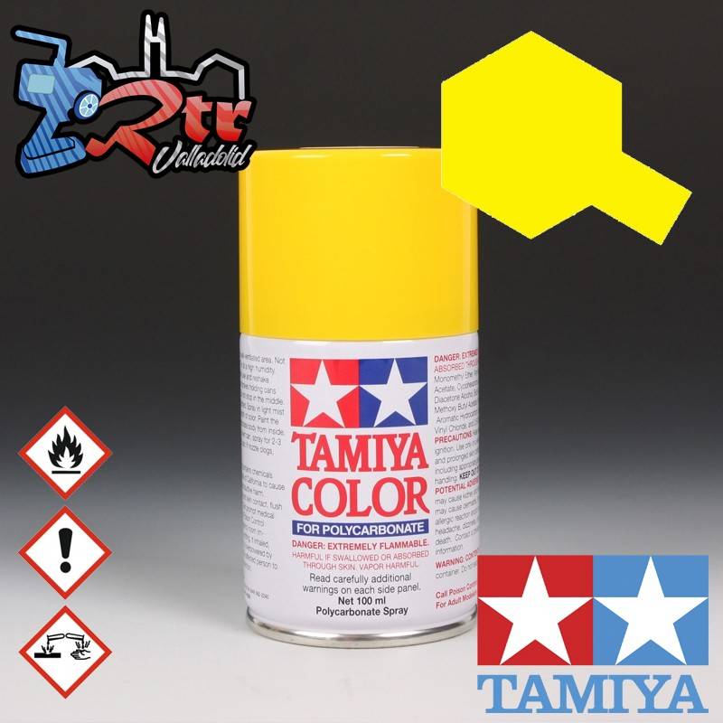 PS-6 Spray Amarillo 100Ml Tamiya Lexan Policarbonato