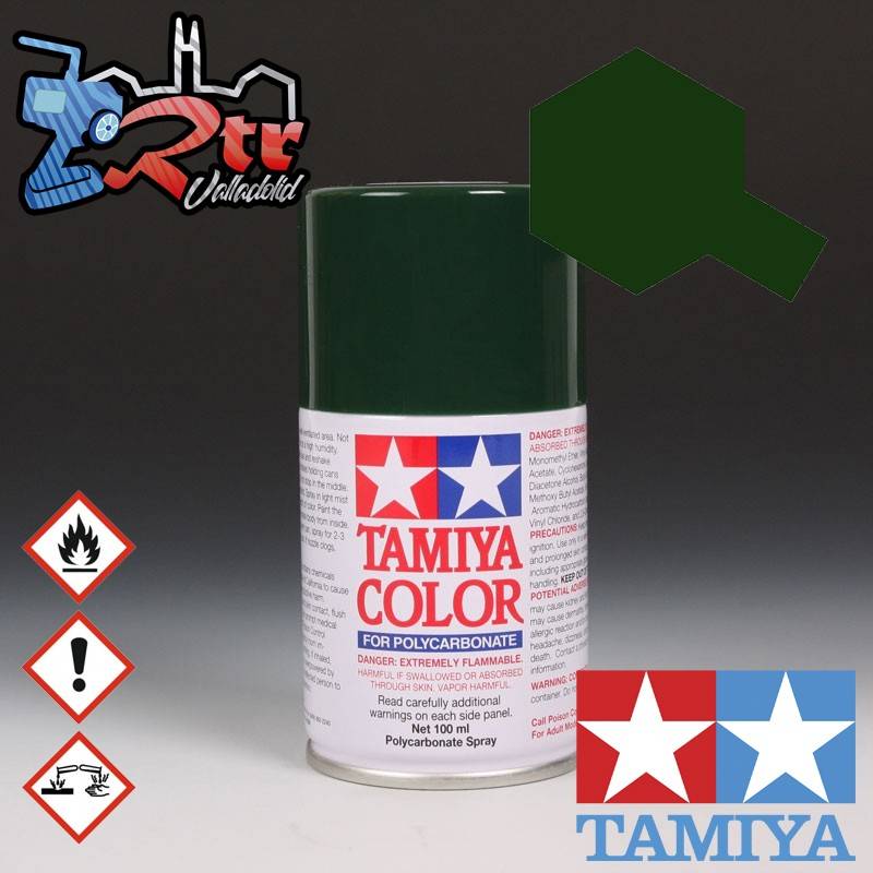 PS-9 Spray Verde 100Ml Tamiya Lexan Policarbonato
