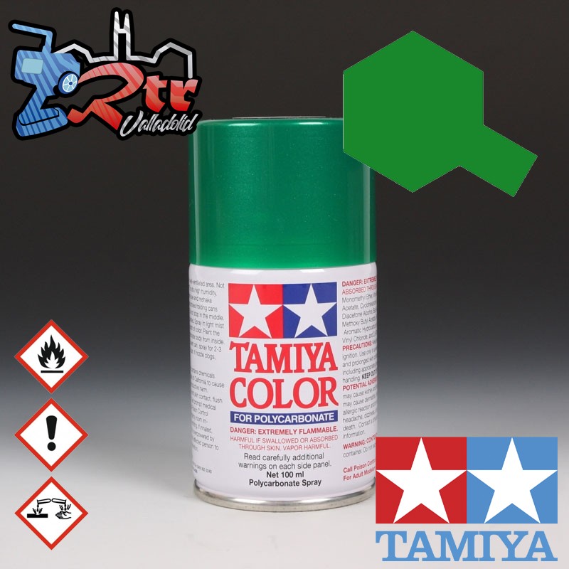 PS-17 Spray Verde Metalico 100Ml Tamiya Lexan Policarbonato