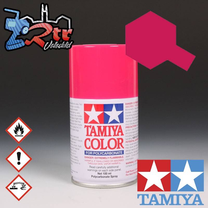 PS-33 Spray Rojo Cereza 100Ml Tamiya Lexan Policarbonato