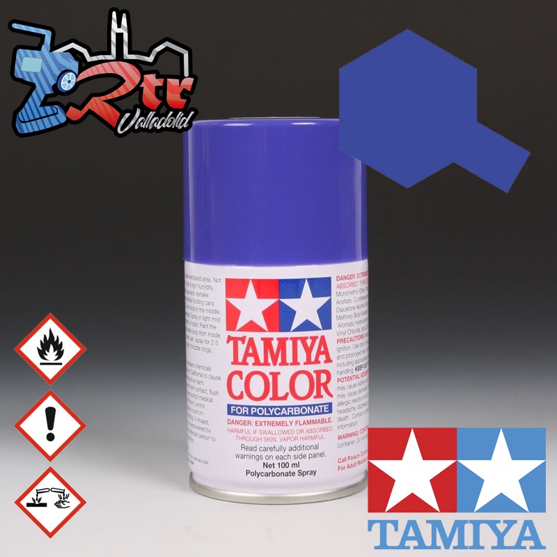 PS-35 Spray Azul Violeta 100Ml Tamiya Lexan Policarbonato