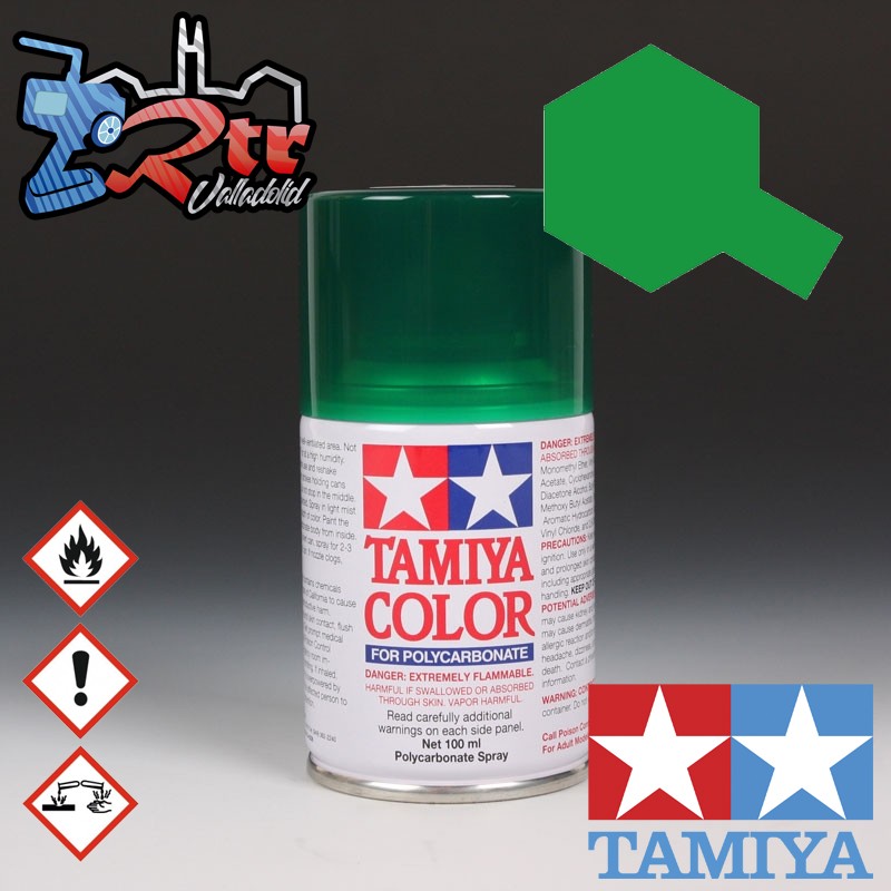 PS-44 Spray Verde Translucido 100Ml Tamiya Lexan Policarbonato