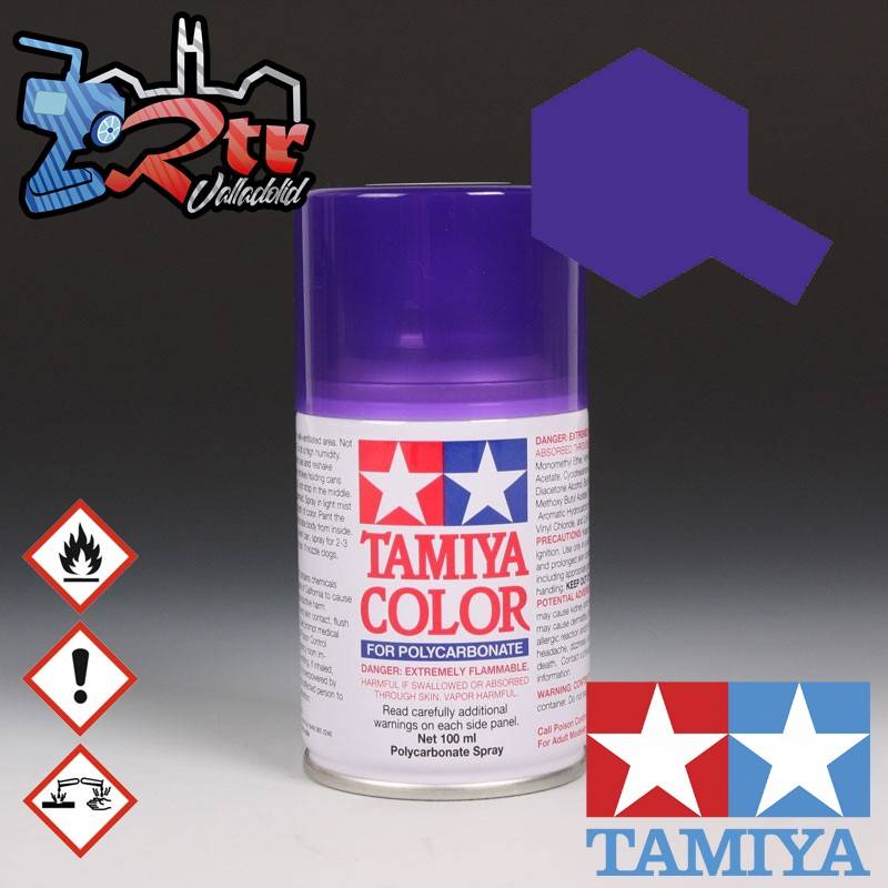 PS-45 Spray Purpura Translucido 100Ml Tamiya Lexan Policarbonato