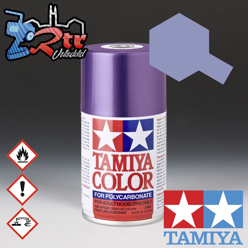 PS-51 Spray Purpura Brillante 100Ml Tamiya Lexan Policarbonato