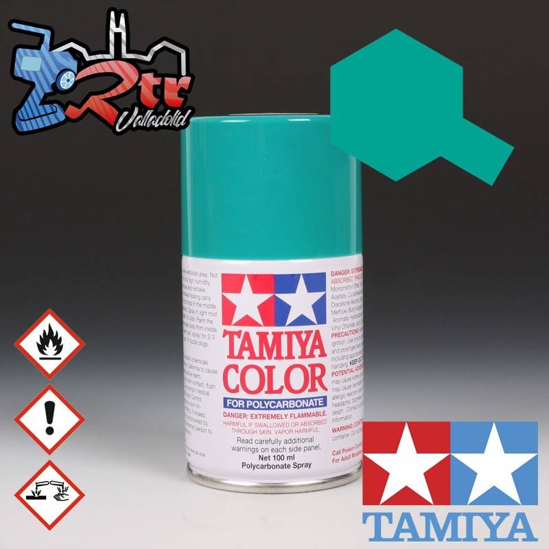 PS-53 Spray Verde Cobalto 100Ml Tamiya Lexan Policarbonato