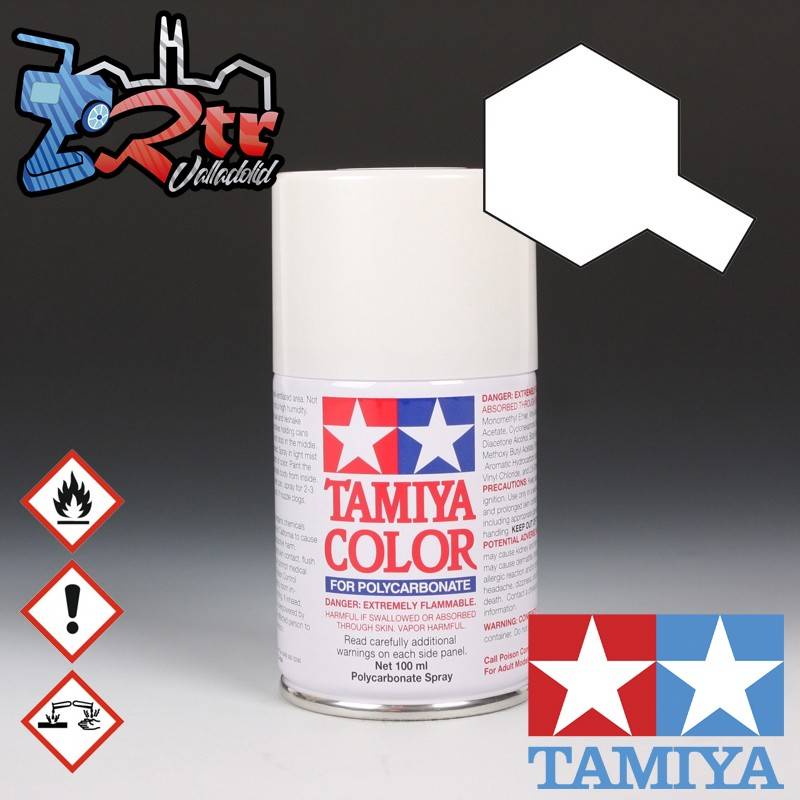 PS-57 Spray Perla Blanca 100Ml Tamiya Lexan Policarbonato