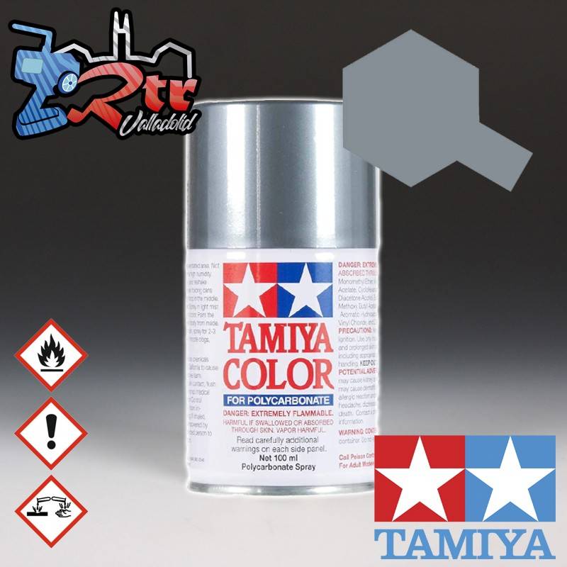 PS-63 Spray Metal Arma Brillante 100Ml Tamiya Lexan Policarbonato