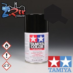 TS-6 Spray Negro Mate 100Ml Tamiya Plásticos