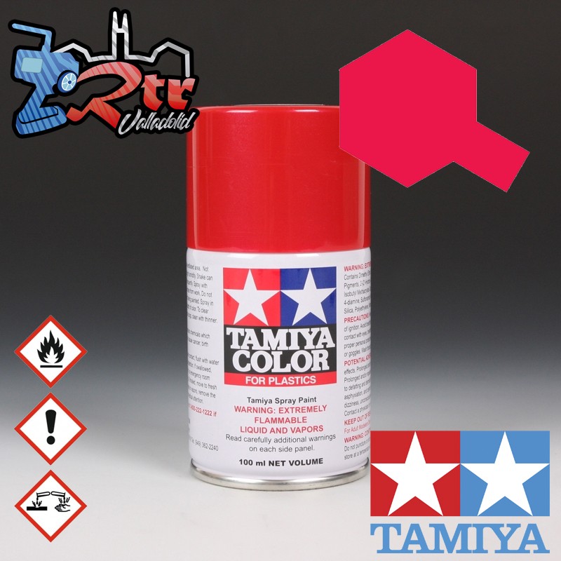 TS-18 Spray Rojo Metalico 100Ml Tamiya Plásticos