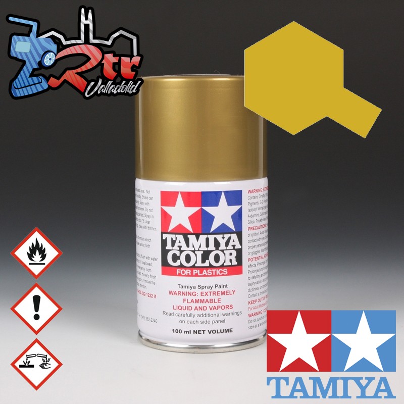 TS-21 Spray Oro 100Ml Tamiya Plásticos