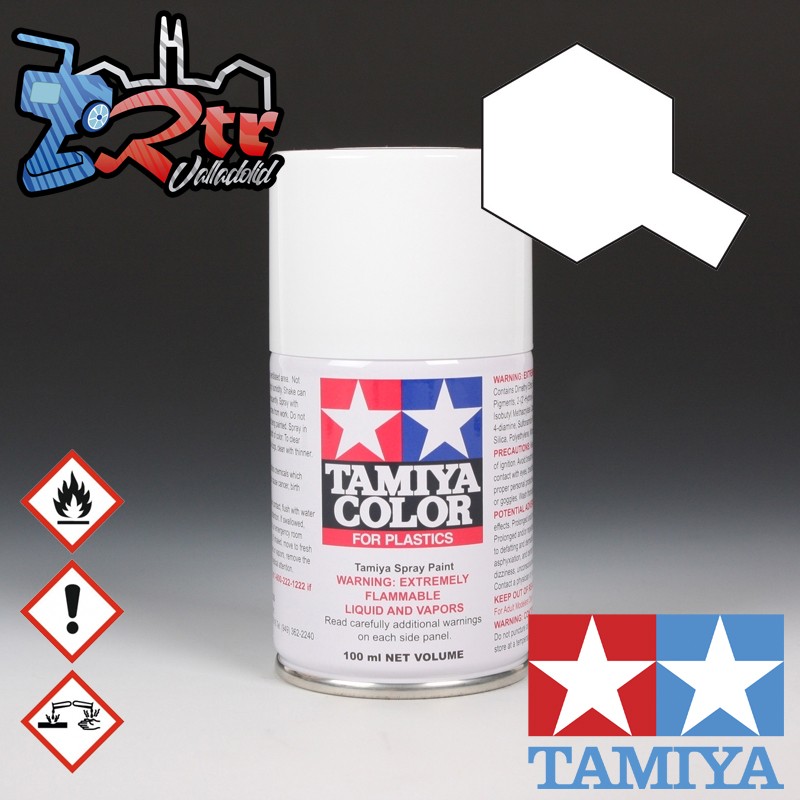 TS-27 Spray Blanco Mate 100Ml Tamiya Plásticos