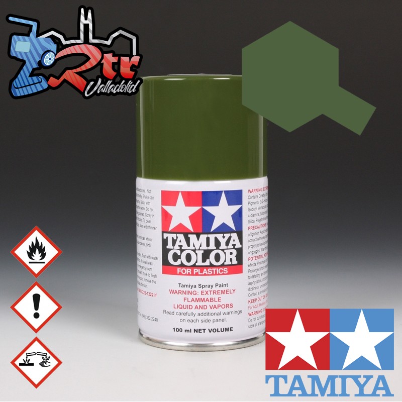 TS-28 Spray Verde Oliva 100Ml Tamiya Plásticos