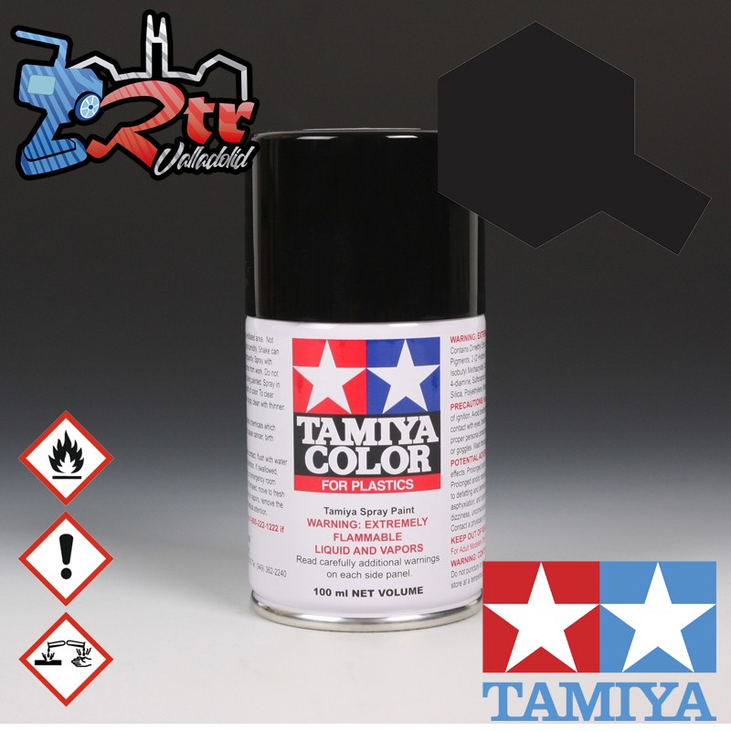 TS-29 Spray Negro Semi Brillante 100Ml Tamiya Plásticos