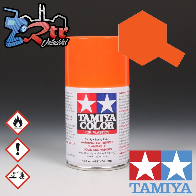 TS-31 Spray Naranja Brillante 100Ml Tamiya Plásticos