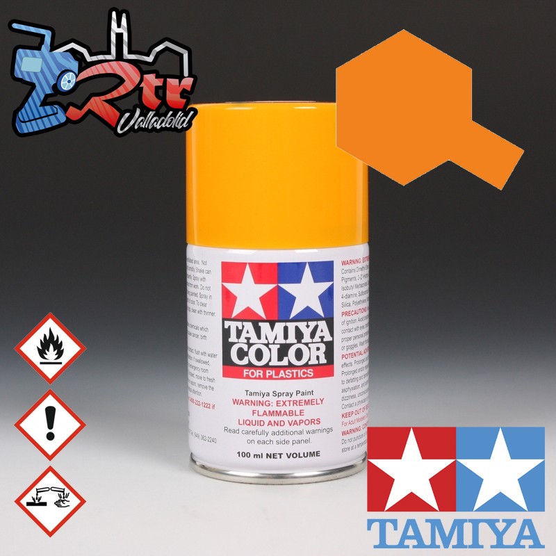 TS-56 Spray Naranja Brillante 100Ml Tamiya Plásticos