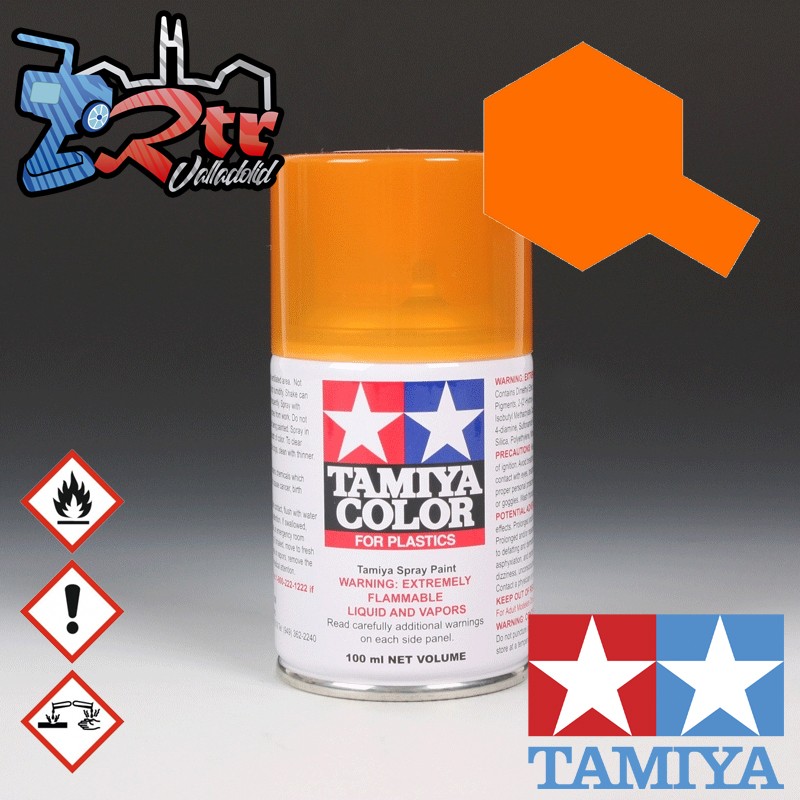 TS-74 Spray Naranja Claro 100Ml Tamiya Plásticos