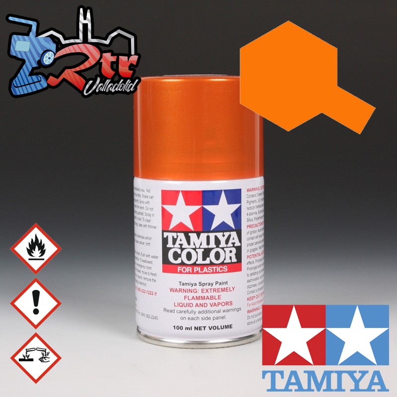 TS-92 Spray Naranja Metalico 100Ml Tamiya Plásticos