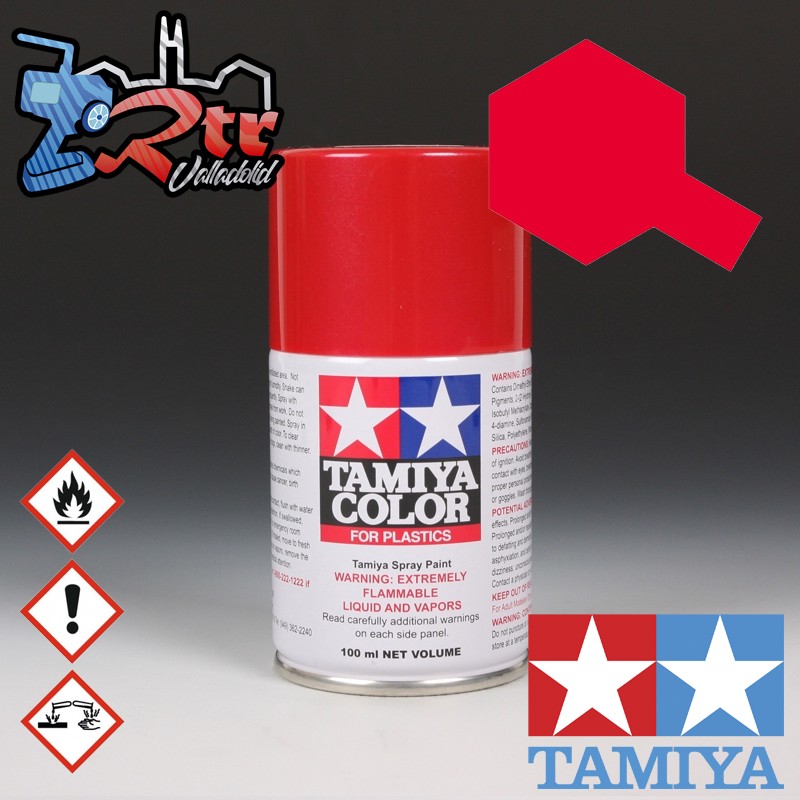 TS-95 Spray Rojo Metálico 100Ml Tamiya Plásticos