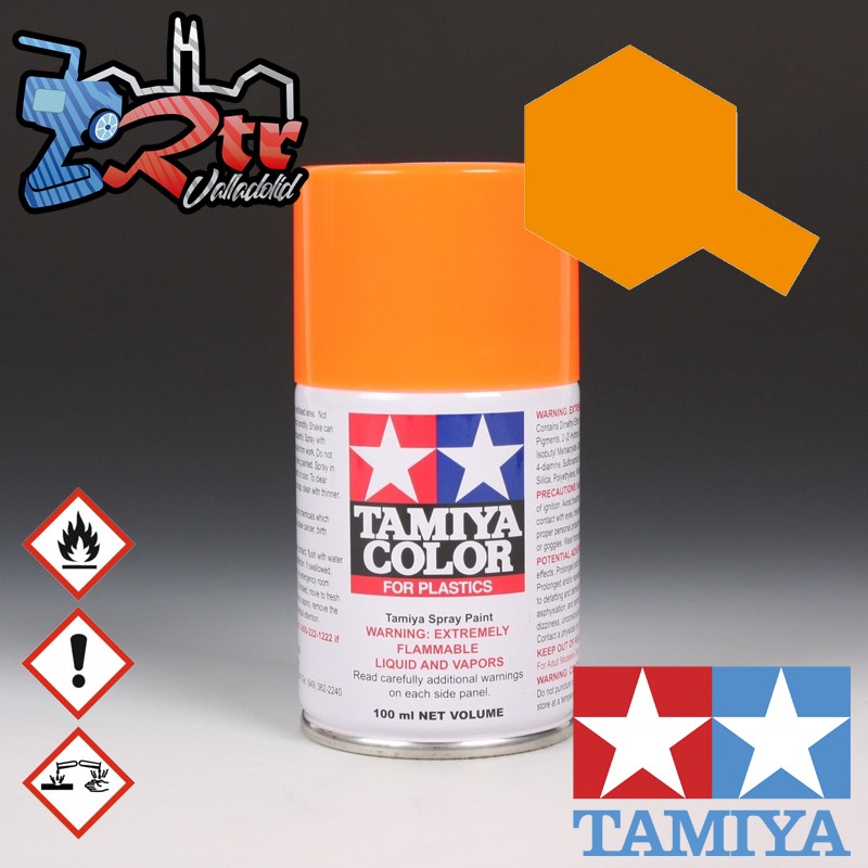TS-96 Spray Naranja Fluorescente 100Ml Tamiya Plásticos