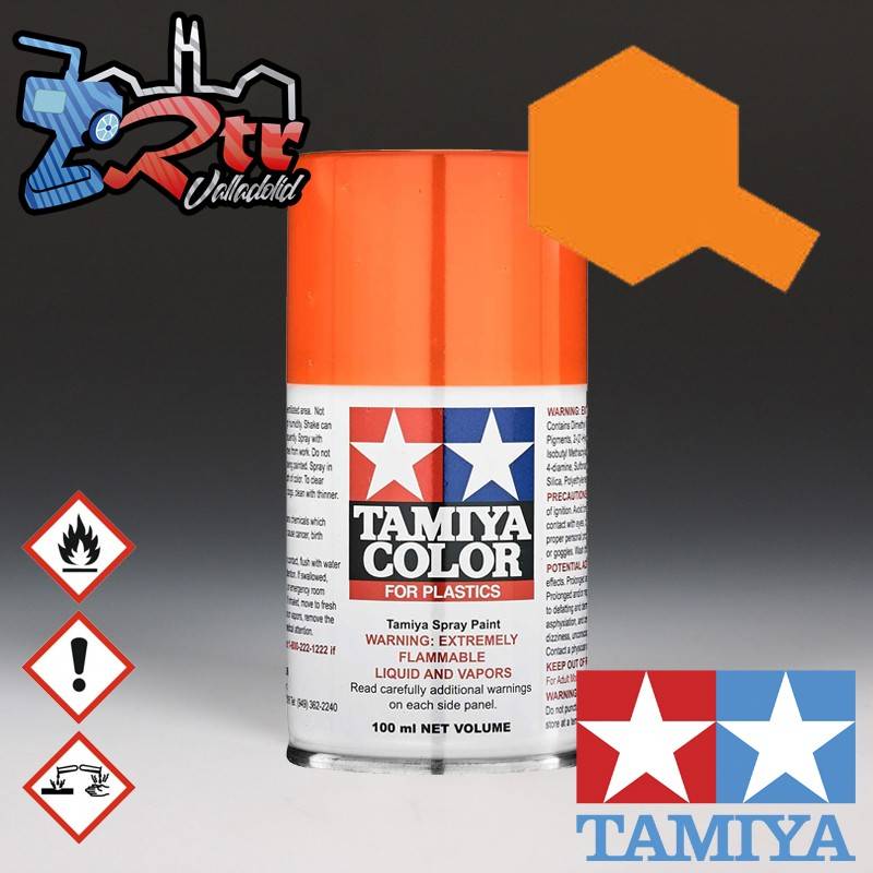 TS-98 Spray Naranja Puro 100Ml Tamiya Plásticos