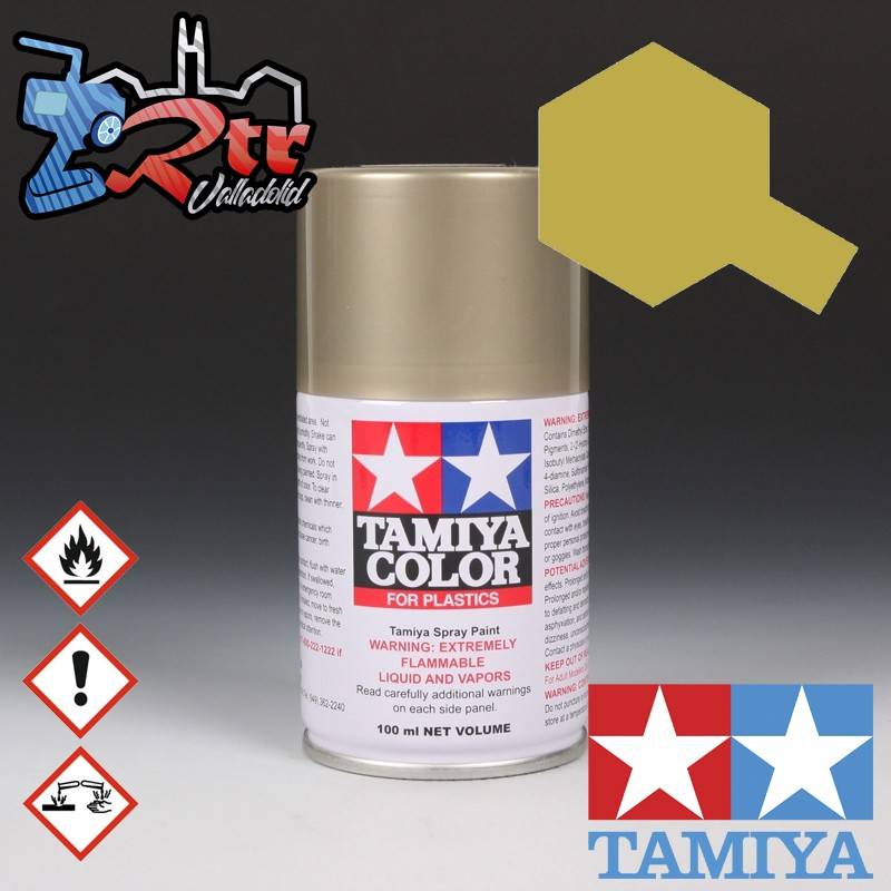 TS-84 Oro Plata Metálico 100Ml Tamiya Plásticos