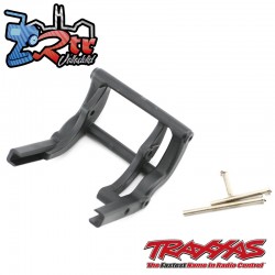 Parachoques trasero Traxxas TRA3677 Rustler bandit Monster Negro