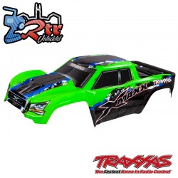 Carrocería cuerpo Pintado Verde Traxxas X-Maxx TRA7811G
