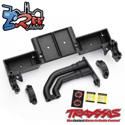 Bandeja de chasis abrazaderas del eje Traxxas TRA8420
