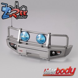 Parachoques KILLERBODY LC70 delantero TRX-4 con led Aluminio Negro  LC70 delantero TRX-4 con led Aluminio Gris