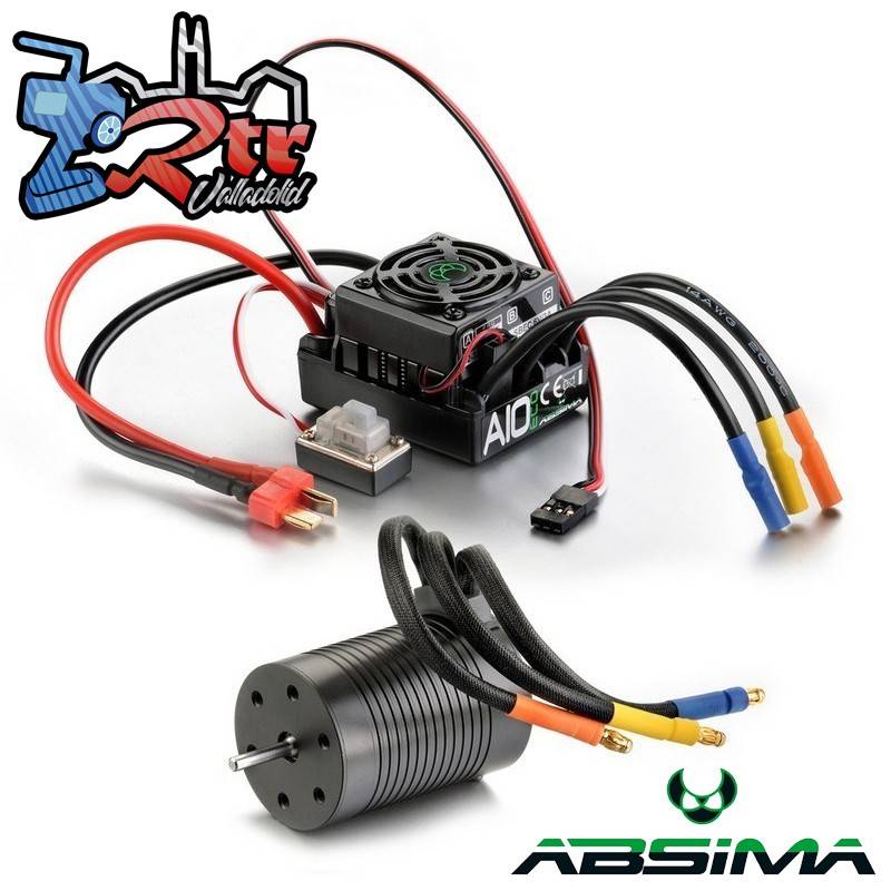 Combo Brushless Waterproft 1/10 50A Motor 3420KV Thrust BL ECO